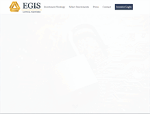 Tablet Screenshot of egiscapitalpartners.com